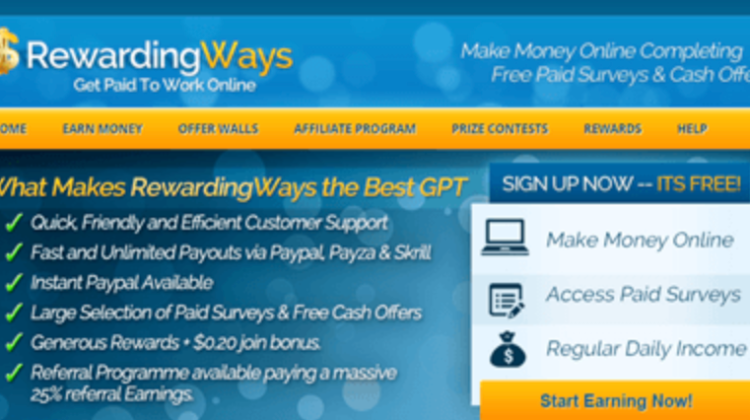 Sites Like  Rewarding Ways + Alternatives
